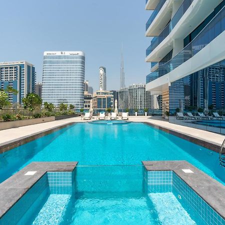 Exclusive Globalstay Apartments In Business Bay Free Parking & More! Dubai Luaran gambar