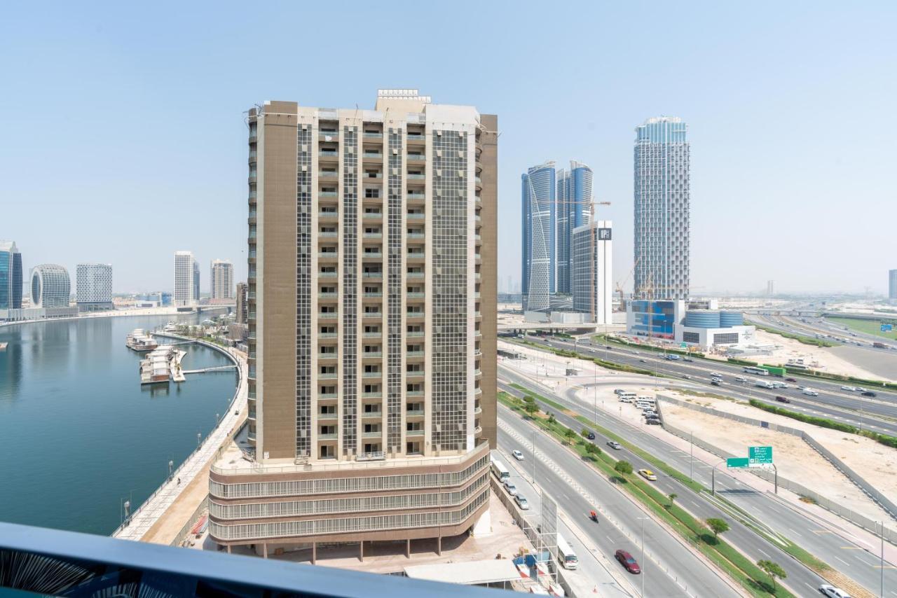 Exclusive Globalstay Apartments In Business Bay Free Parking & More! Dubai Luaran gambar