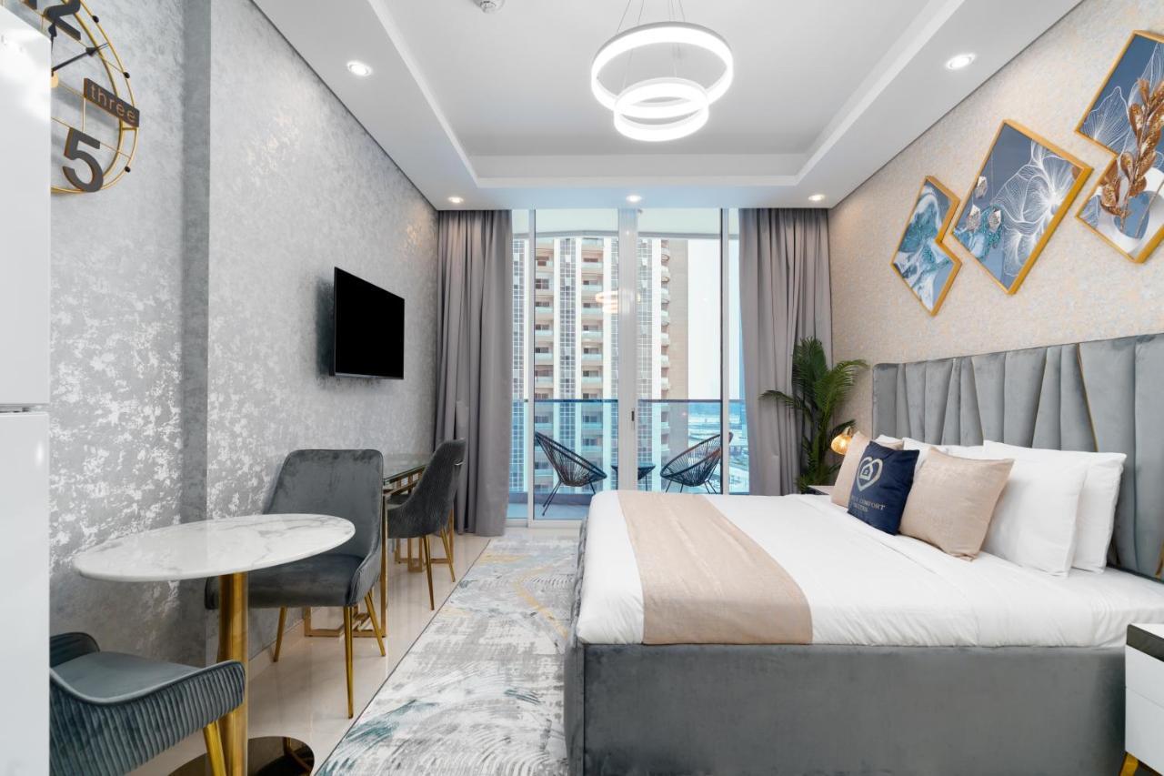 Exclusive Globalstay Apartments In Business Bay Free Parking & More! Dubai Luaran gambar