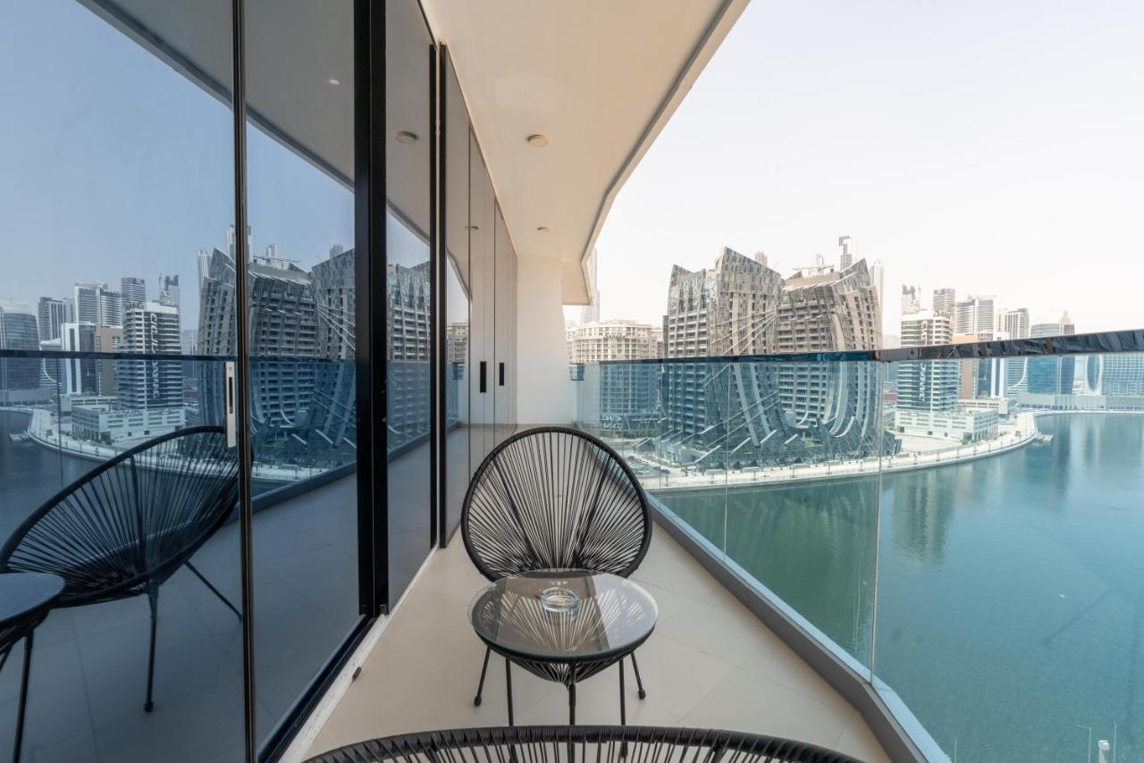 Exclusive Globalstay Apartments In Business Bay Free Parking & More! Dubai Luaran gambar