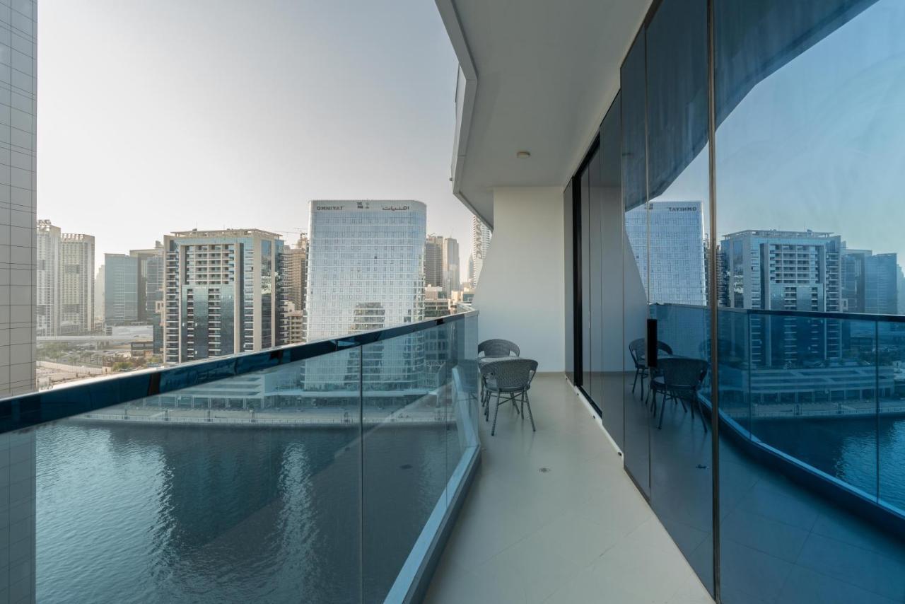 Exclusive Globalstay Apartments In Business Bay Free Parking & More! Dubai Luaran gambar