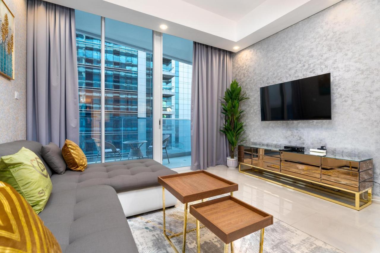 Exclusive Globalstay Apartments In Business Bay Free Parking & More! Dubai Luaran gambar