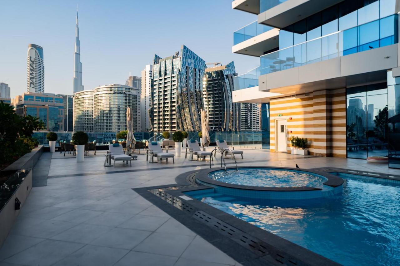 Exclusive Globalstay Apartments In Business Bay Free Parking & More! Dubai Luaran gambar