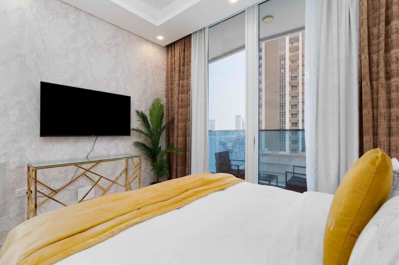 Exclusive Globalstay Apartments In Business Bay Free Parking & More! Dubai Luaran gambar