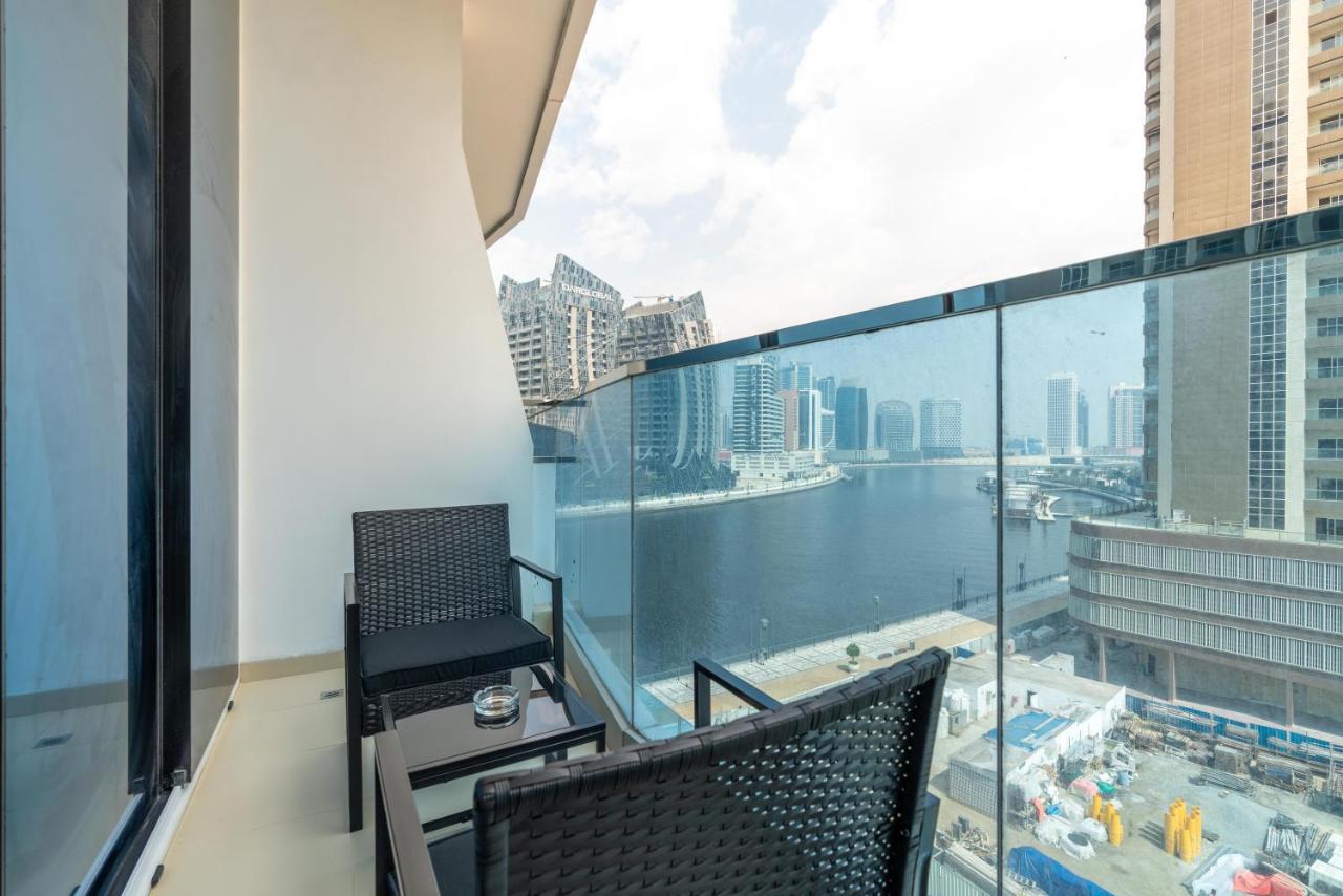 Exclusive Globalstay Apartments In Business Bay Free Parking & More! Dubai Luaran gambar